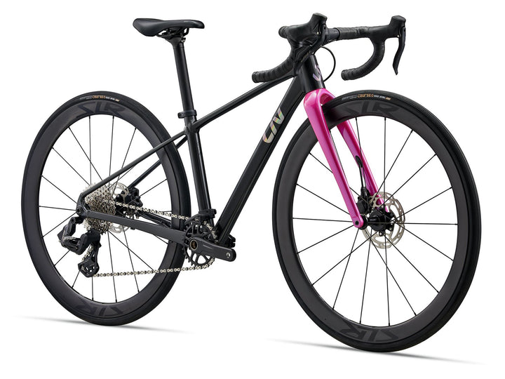 Liv Seek 1 Youth Road Bike - Black Chrome