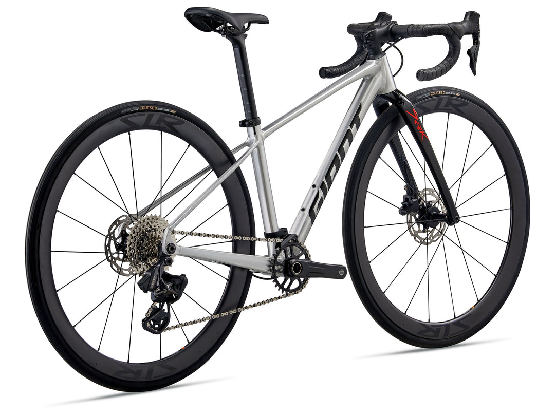 Giant Seek 1 Youth Road Bike - Raw Aluminum