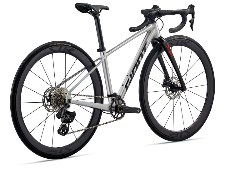 Giant Seek 1 Youth Road Bike - Raw Aluminum