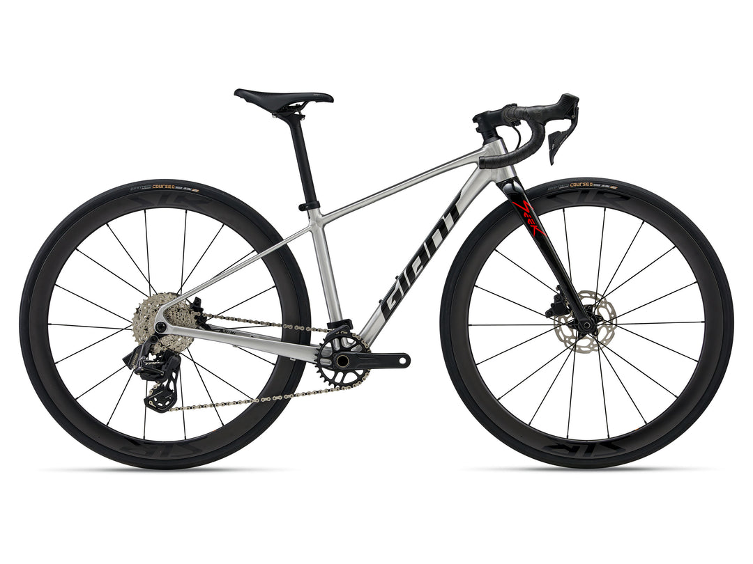 Giant Seek 1 Youth Road Bike - Raw Aluminum