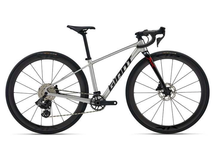Giant Seek 1 Youth Road Bike - Raw Aluminum