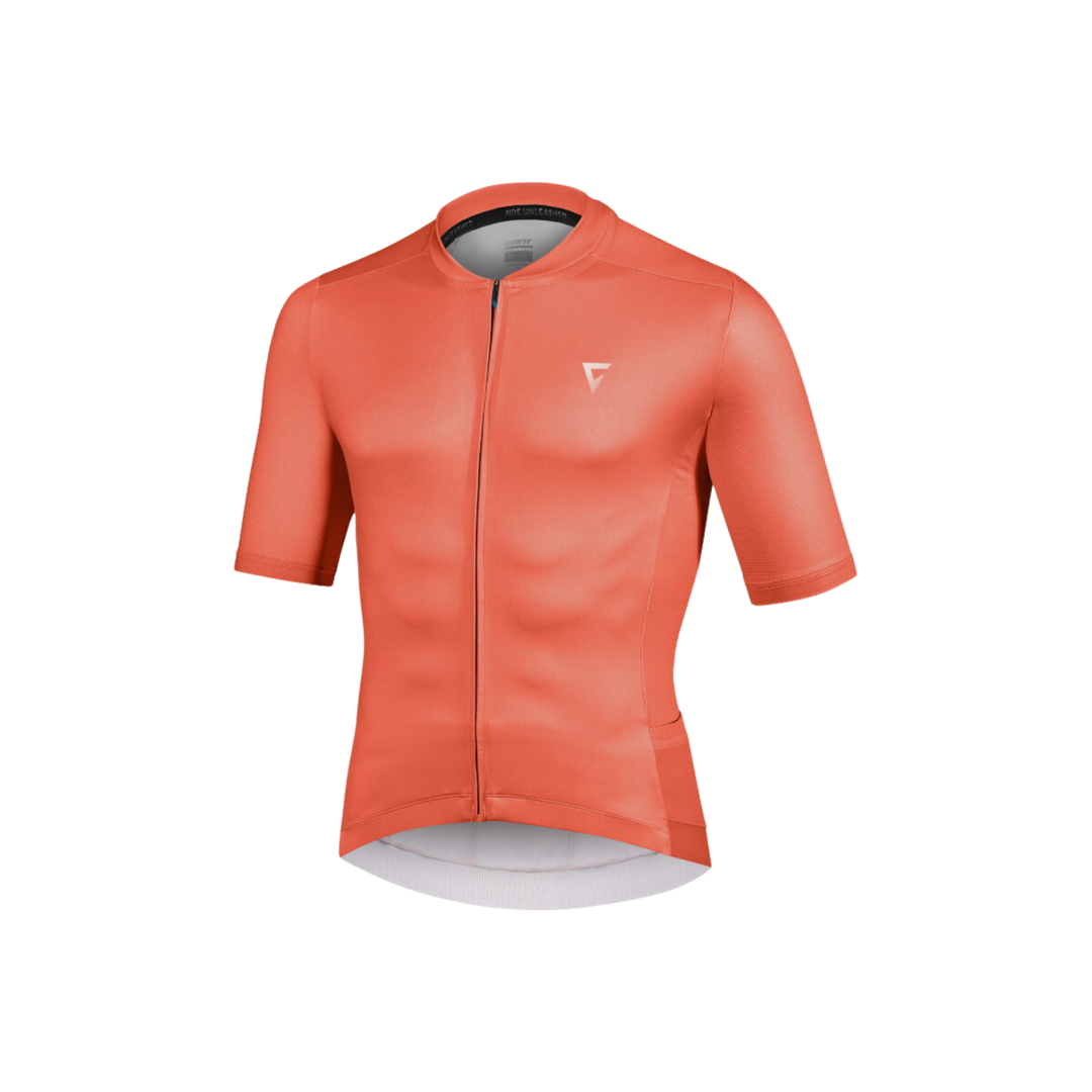 Giant Gabbro SS Zipper Jersey - Copper Coin