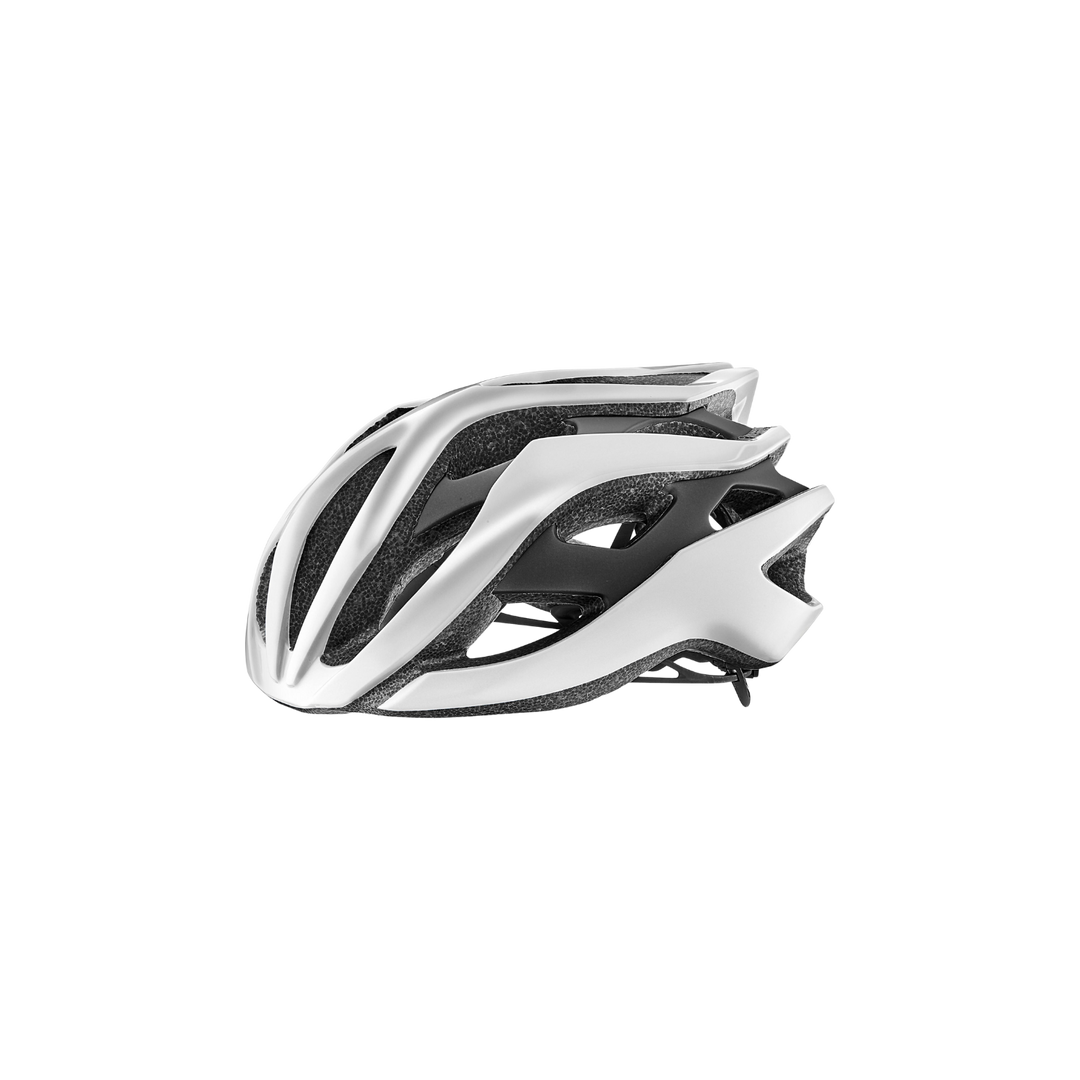 Giant Rev Helmet - Gloss Metallic White/Matte Metallic Black