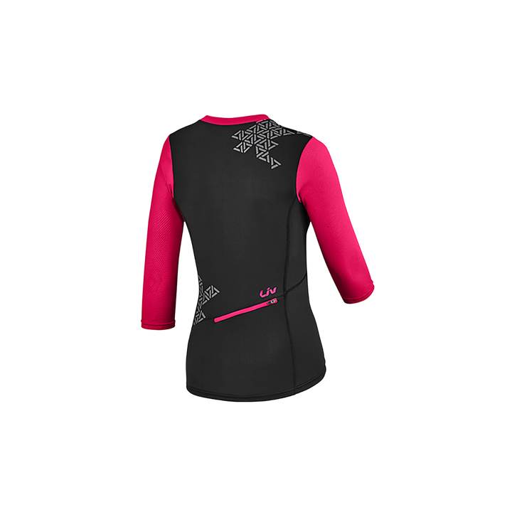 Liv Energize ¾S Jersey - Black/Virtual Pink