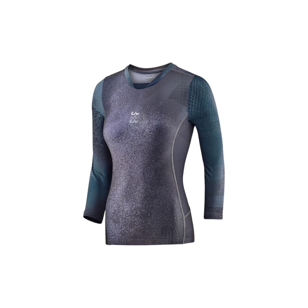 Liv Julep 3/4 Jersey - Grey/Airglow