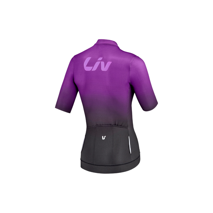 Liv Race Day SS Jersey - Black/Purp