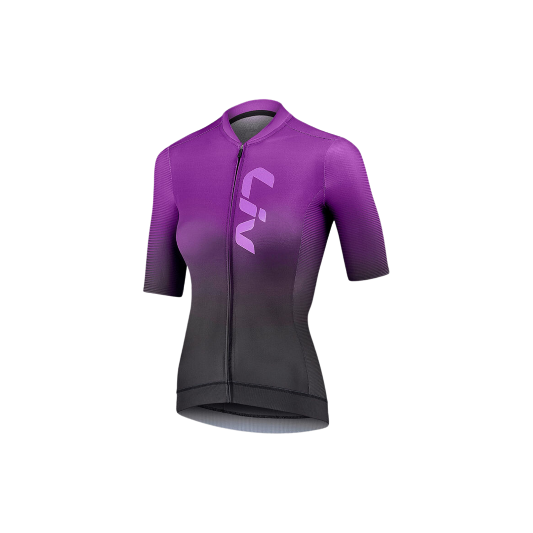 Liv Race Day SS Jersey - Black/Purp