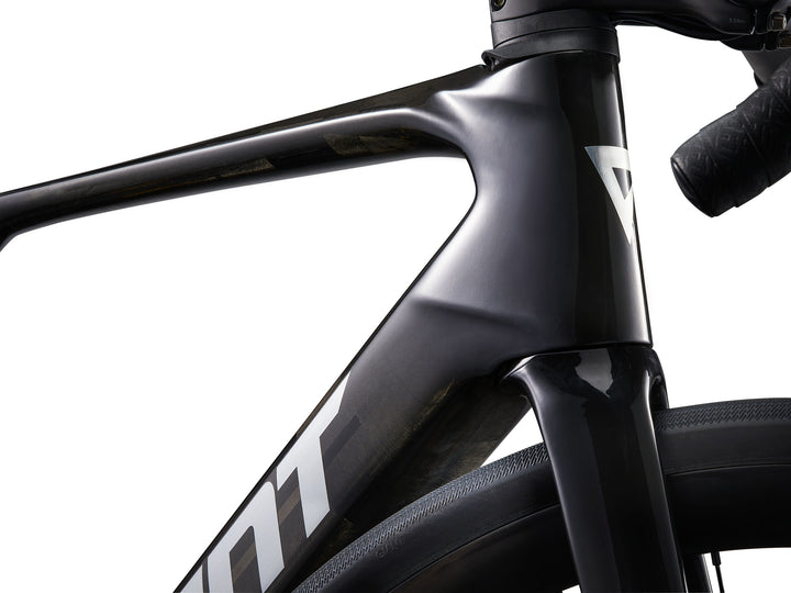 Giant Defy Advanced E+ Elite 1 E-Bike - Raw Carbon