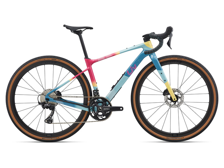 Liv Devote Advanced 0 SE Gravel Bike - Tropical Collage