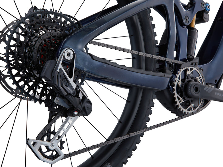 Giant Reign Advanced E+ 0 Mountain Bike - Purple Haze/Metallic Navy