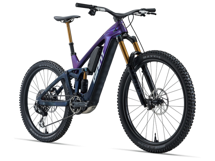 Giant Reign Advanced E+ 0 Mountain Bike - Purple Haze/Metallic Navy