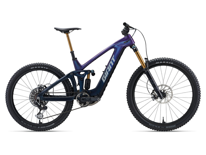 Giant Reign Advanced E+ 0 Mountain Bike - Purple Haze/Metallic Navy