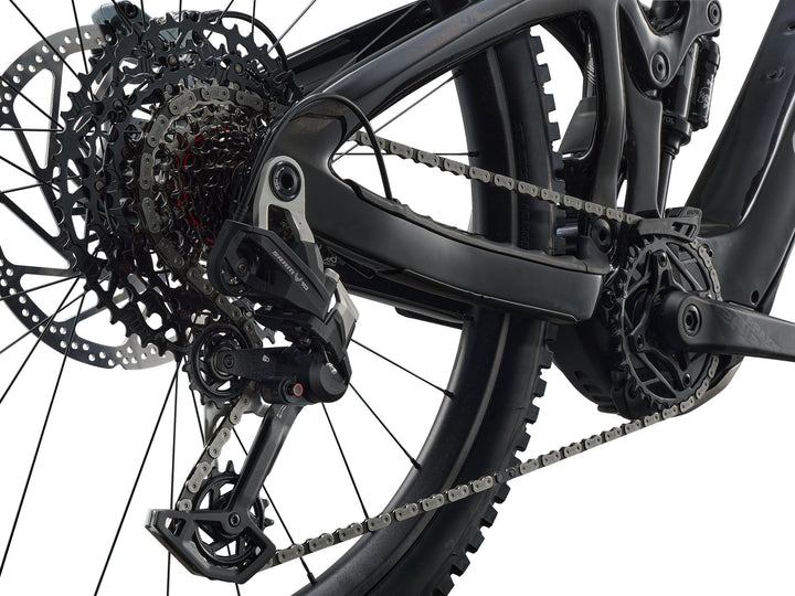 Giant Reign Advanced E+ 1 Mountain Bike - Mercury/Carbon Smoke