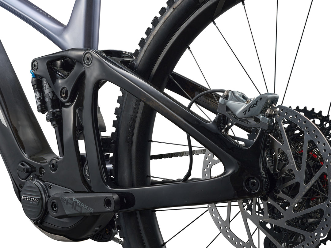 Giant Reign Advanced E+ 1 Mountain Bike - Mercury/Carbon Smoke