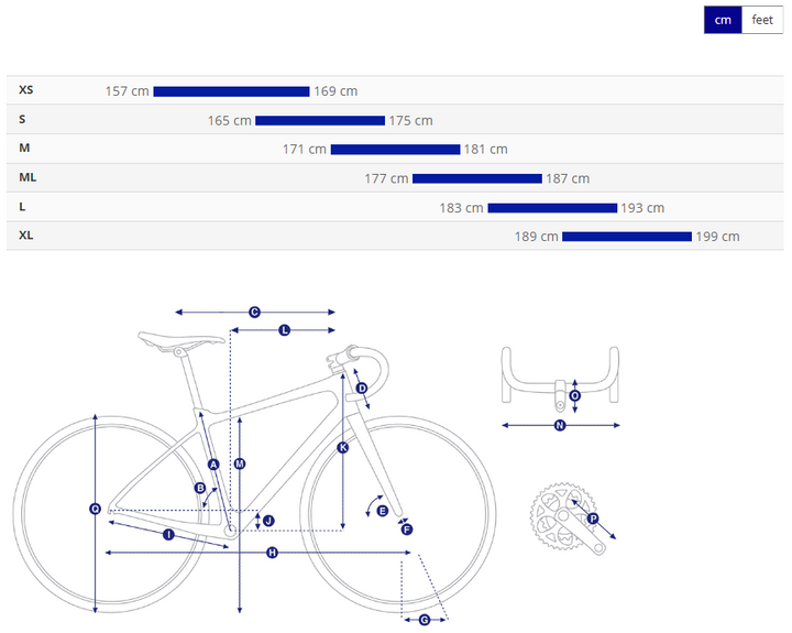 Giant Propel Advanced SL Frameset - Kintsugi Blue