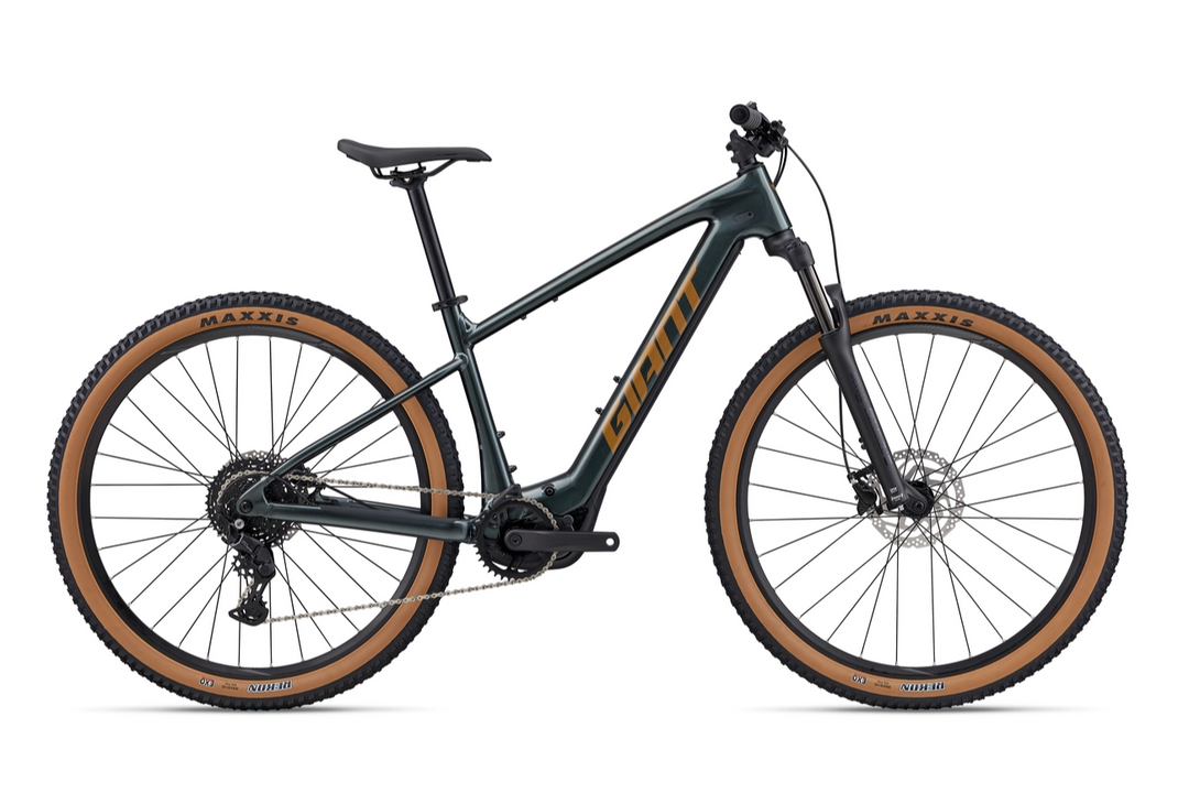 Giant Talon E+ E-Bike Asphalt Green – Giant Sydney