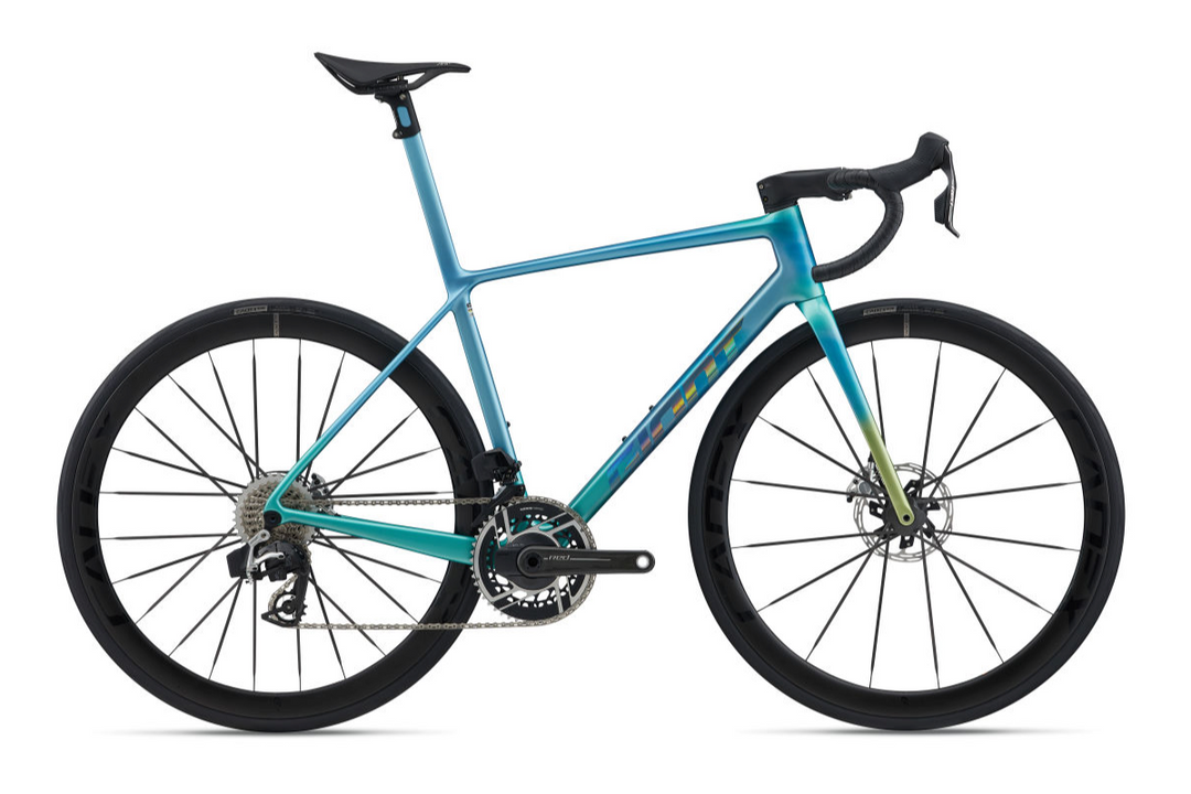 Giant TCR Advanced SL 0 Red Road Bike - Turbo Teal