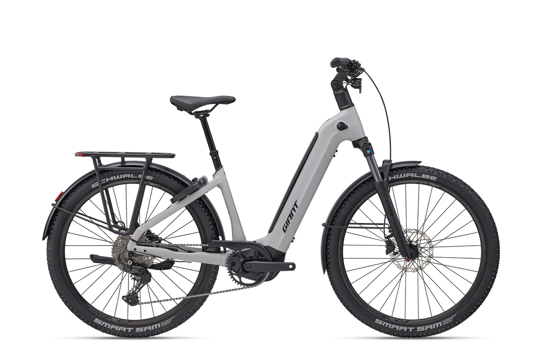 Giant AnyTour X E+ 3 Electric Bike - Good Gray