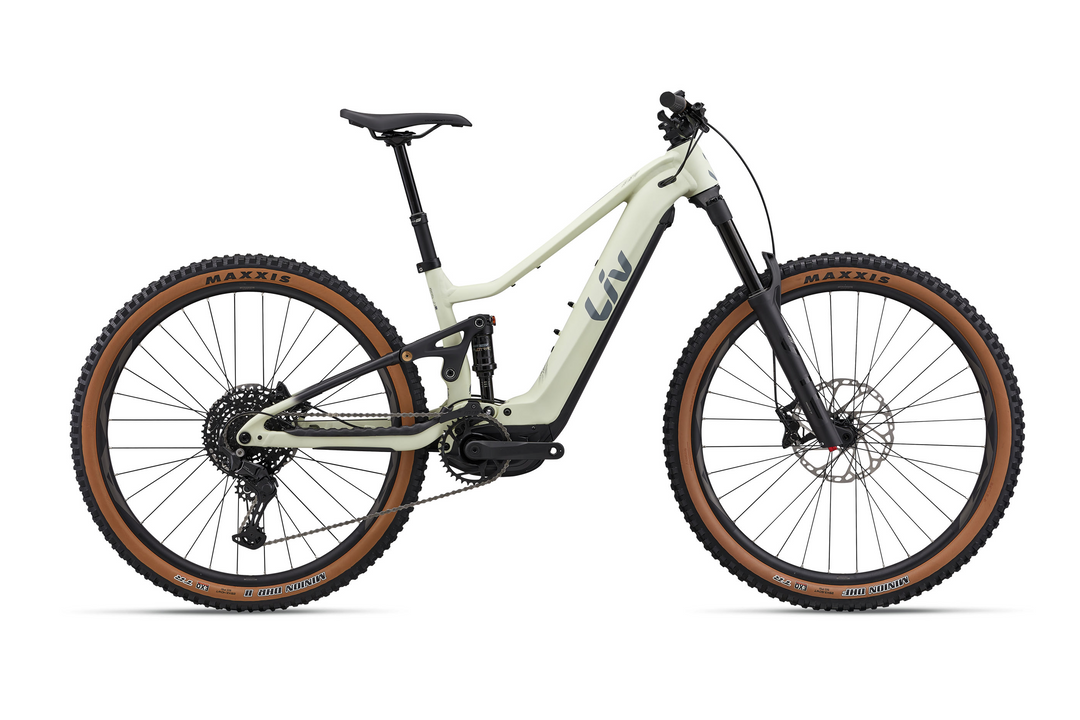 Liv Embolden E+ 1 Electric MTB - Pale Moss/Black