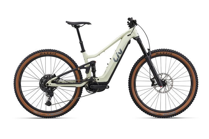 Liv Embolden E+ 1 Electric MTB - Pale Moss/Black